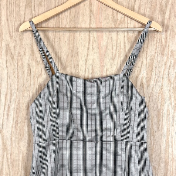 Kittenish Plaid Mini Dress - Picture 3 of 9